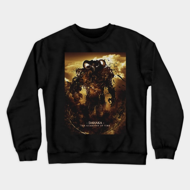 Dahaka The Guardian of Time Crewneck Sweatshirt by syanart